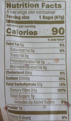 Carbonaut - Gluten-Free Bagels, Garlic Herb - 11.8 oz
