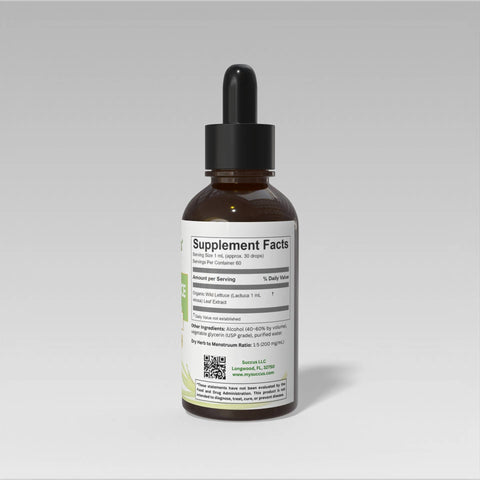 Succus - Wild Lettuce Herbal Extract, Alcohol-Free - 1 fl oz