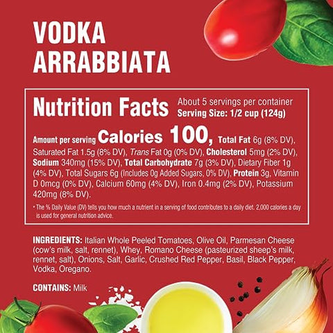 Rao's Homemade - Vodka Arrabbiata Sauce - 24 oz