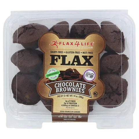 Flax4Life - Chocolate Brownie - 14 oz