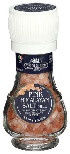Drogheria & Alimentari - All Natural Pink Himalayan Salt Mill - 3.18 oz