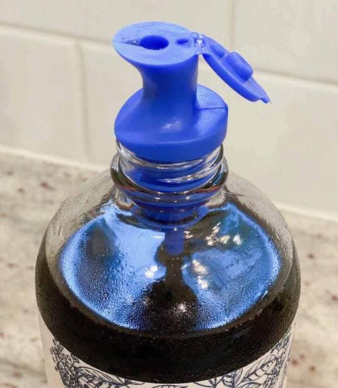 Sweet's Elderberry - Spouts: Lidded | Reusable | Fit 8/16 oz Bottles