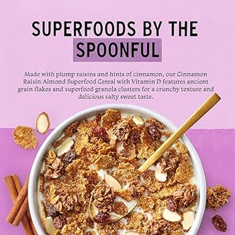 Purely Elizabeth - Cinnamon Raisin Almond Superfood Cereal - 11 oz