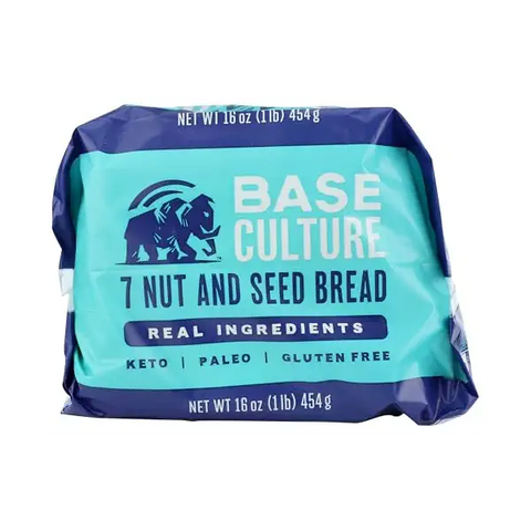 Base Culture - 7 Nuts & Seeds Bread - 16 oz