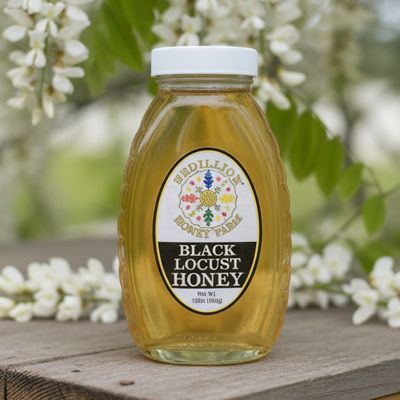 Bedillion Honey Farm - Raw Black Locust Honey - 8 oz