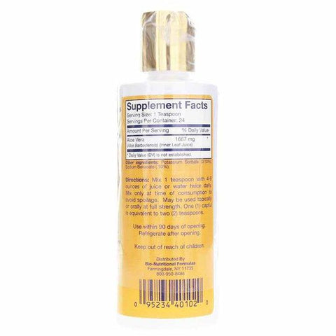 Bio-Nutritional Formulas - Organic Aloe-Ace 40:1 Concentrate - 4 fl oz