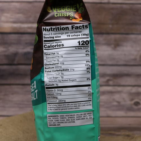 Breton - Veggie Crisps, Sea Salt - 6 oz