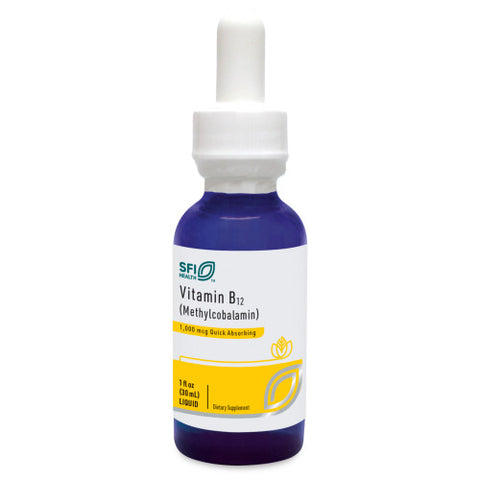 SFI / Klaire Labs - B12 Liquid Methylcobalamin 1mg - 1 fl oz