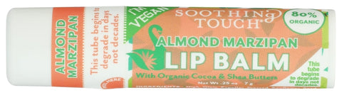 Soothing Touch - Almond Marzipan Vegan Lip Balm - 0.25 oz