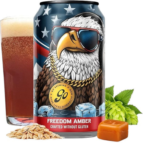 Go Brewing - Freedom NA Gluten-Free Amber Ale 6pk - 12 fl oz