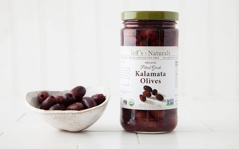 Jeff's Garden - Organic Greek Kalamata Olives - 7 oz