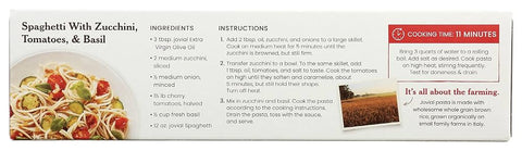 Jovial - Organic Brown Rice Pasta Spaghetti - 12 oz