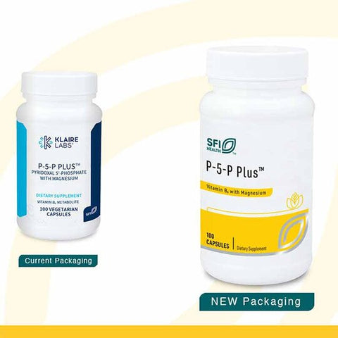 SFI-Klaire Labs - P-5-P (Vitamin B6) 30mg - 100 Vegetarian Capsules