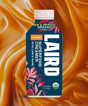 Laird - Organic Superfood Creamer, Caramel - 22 fl oz