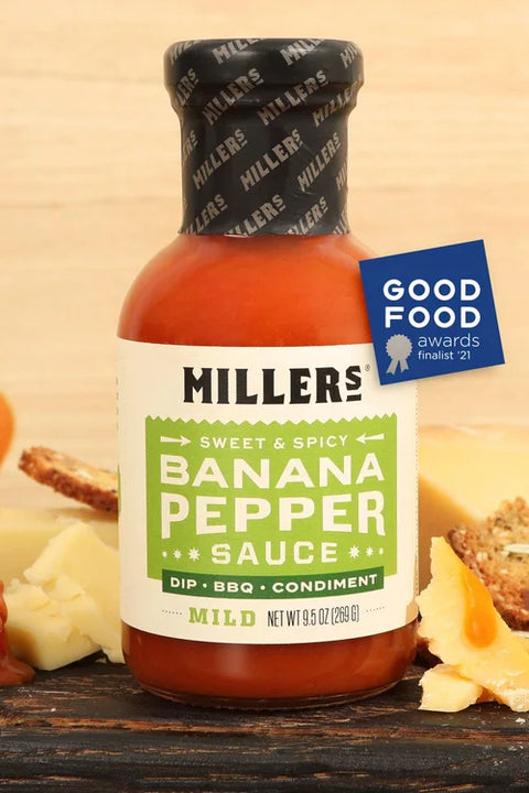 Miller's - Mild Banana Pepper Sauce - 9.5 fl oz