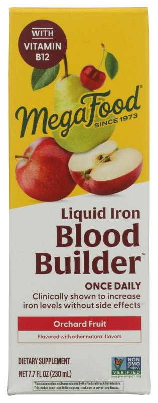MegaFood - Blood Builder Liquid Iron - 7.7 Fl Oz