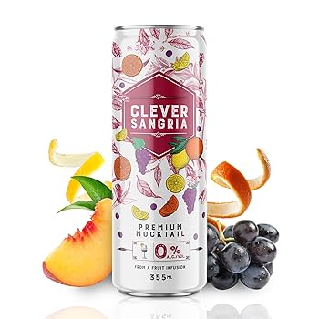 Mingle - Blackberry Hibiscus Bellini Mocktail - 12 fl oz can