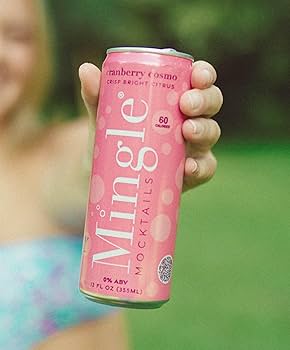 Mingle - Cranberry Cosmopolitan Mocktail - 12 fl oz can