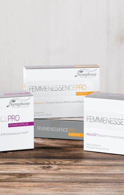 Symphony Natural Health - FemmenessencePRO for Postmenopausal Health 500mg - 180  Capsules