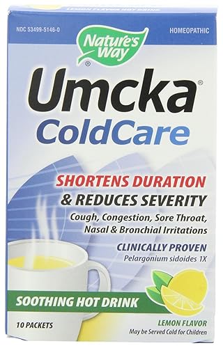 Nature's Way - Umcka Cold Relief Lemon Soothing Drink - 10 Packets