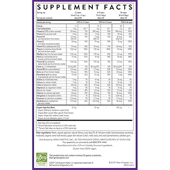 New Chapter - Liquid Multivitamin, Orange Mango- 1 fl oz