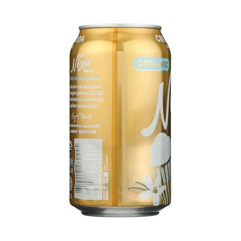 Nixie - Organic Zero Sugar Cream Soda - 12 fl oz