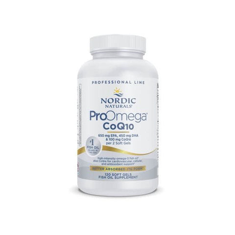 Nordic Naturals - ProOmega CoQ10 - 120 softgels