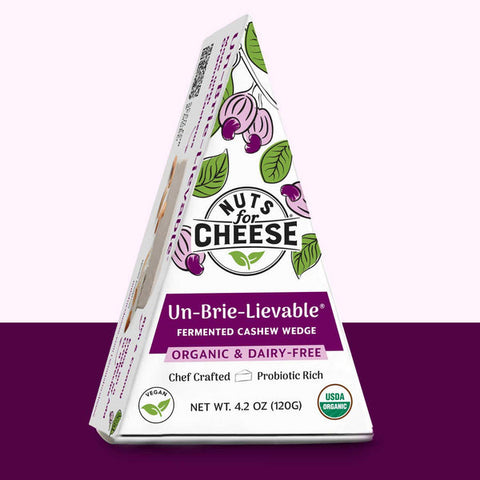 Nuts For Cheese - Plant-Based Black Garlic Cheese - 4.2 oz