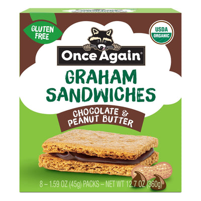 Once Again - Chocolate Peanut Butter Graham Sandwich - 1.59 oz