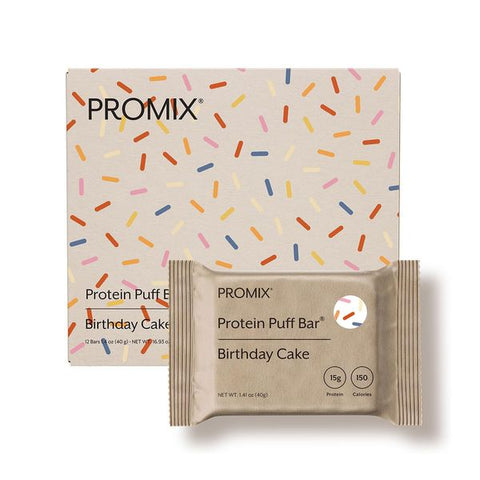 PROMIX Birthday Cake Vegan Protein Bar - 1.4 oz