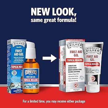 Sovereign Silver - First Aid Gel - 2 fl oz