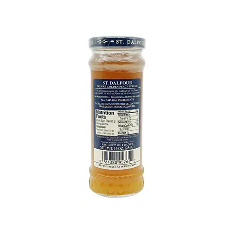 St. Dalfour - Deluxe Golden Peach Spread - 10 oz