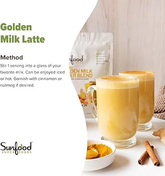 Sunfood Superfoods - Organic Golden Milk Super Blend - 6 oz