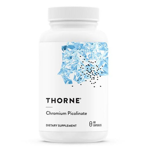 Thorne - Chromium Picolinate - 500mcg - 60 Capsules