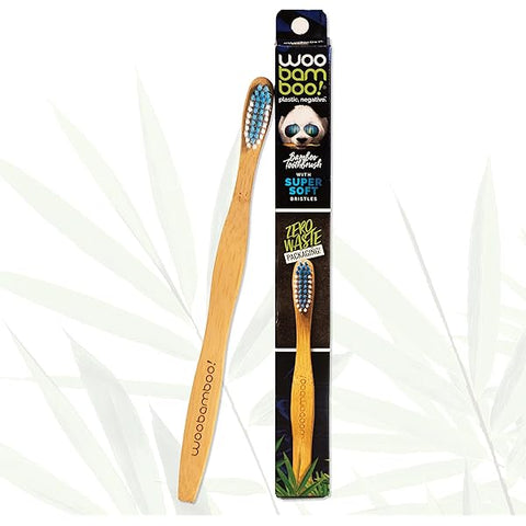 WooBamboo! - Slim Soft Bamboo Toothbrush - 1 pc