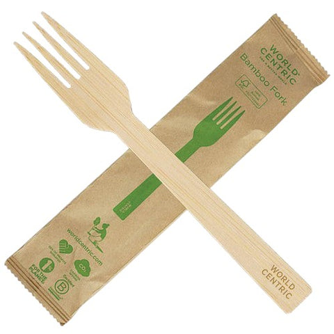 World Centric - Bamboo Cutlery Set - 24 ct