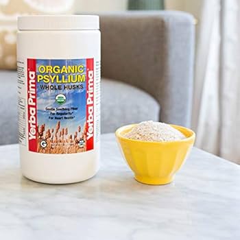 Yerba Prima - Organic Psyllium Whole Husks - 12 oz