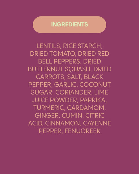 Lentiful - Tikka Masala Instant Lentils - 2 oz