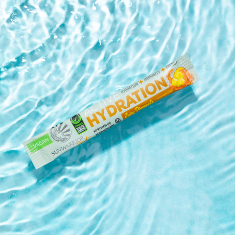 Sunwarrior - Juicy Pineapple Active Hydration Sticks - 18 Sticks