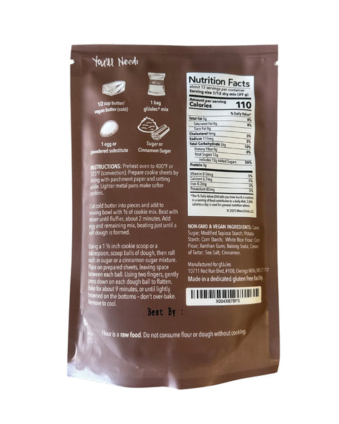 gfjules - Gluten-Free Snickerdoodle Mix - 12.17 oz