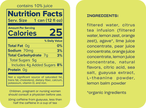 Recess - Lime Margarita Craft Mocktail 4pk - 12 fl oz cans