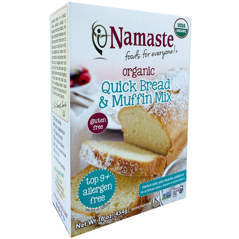 Namaste Foods - Gluten Free Organic Quick Bread & Muffin Mix - 16 oz