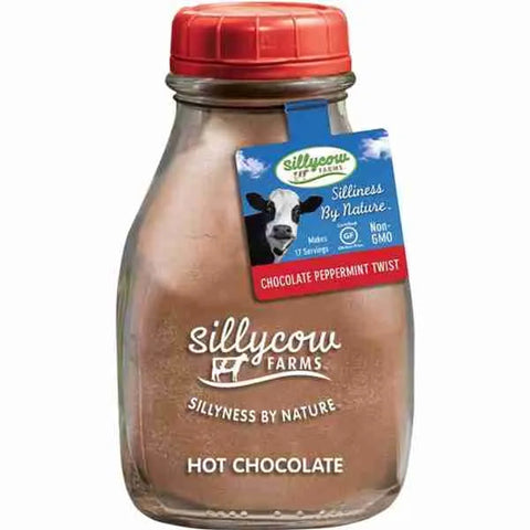 Sillycow - Peppermint Twist Hot Chocolate - 16.9 oz