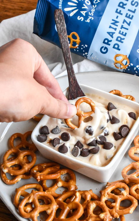 Savor by Suzie - Sea Salt Gluten & Grain-Free Pretzels Mini Bags - 1.5 oz