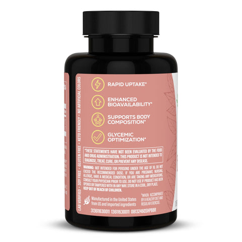 Sunwarrior Shape - Dihydro Berberine + Ceylon Cinnamon Metabolism Support - 60 Vegan Capsules