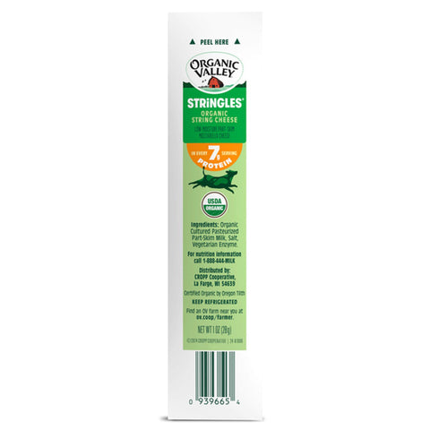 Organic Valley - Stringles Mozzarella 8 ct - 8 oz