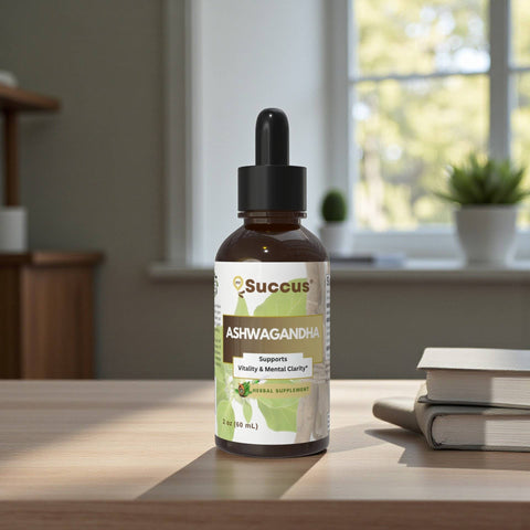 Succus - Ashwagandha Tincture Alcohol Free - 1 fl oz