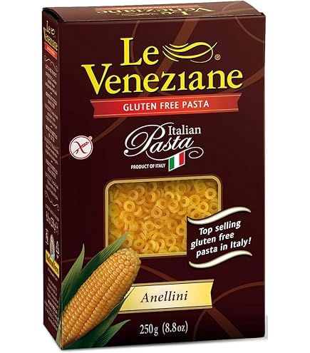 Le Veneziane - Gluten Free Anellini Pasta - 8.8 oz
