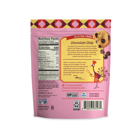 Fancypants Baking Co. - Gluten-Free Chocolate Chip Cookies - 5 oz