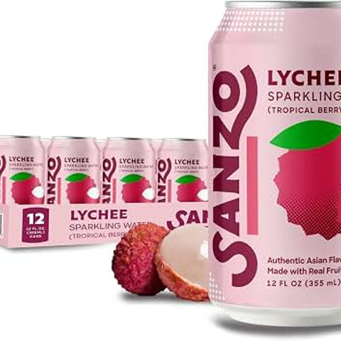 Sanzo - Lychee Sparkling Water - 12 fl oz can